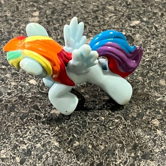 Colorful Rainbow Pony Figure - Picture 2 of 8